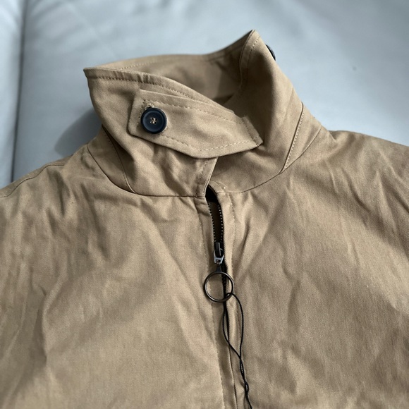 Zara Men’s Cotton Trench Coat - Size L-XL - Picture 4 of 11